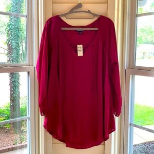 Magenta Express blouse